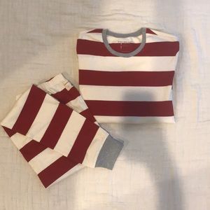 Burt’s Bees Baby Women’s Rugby Stripe Pjs